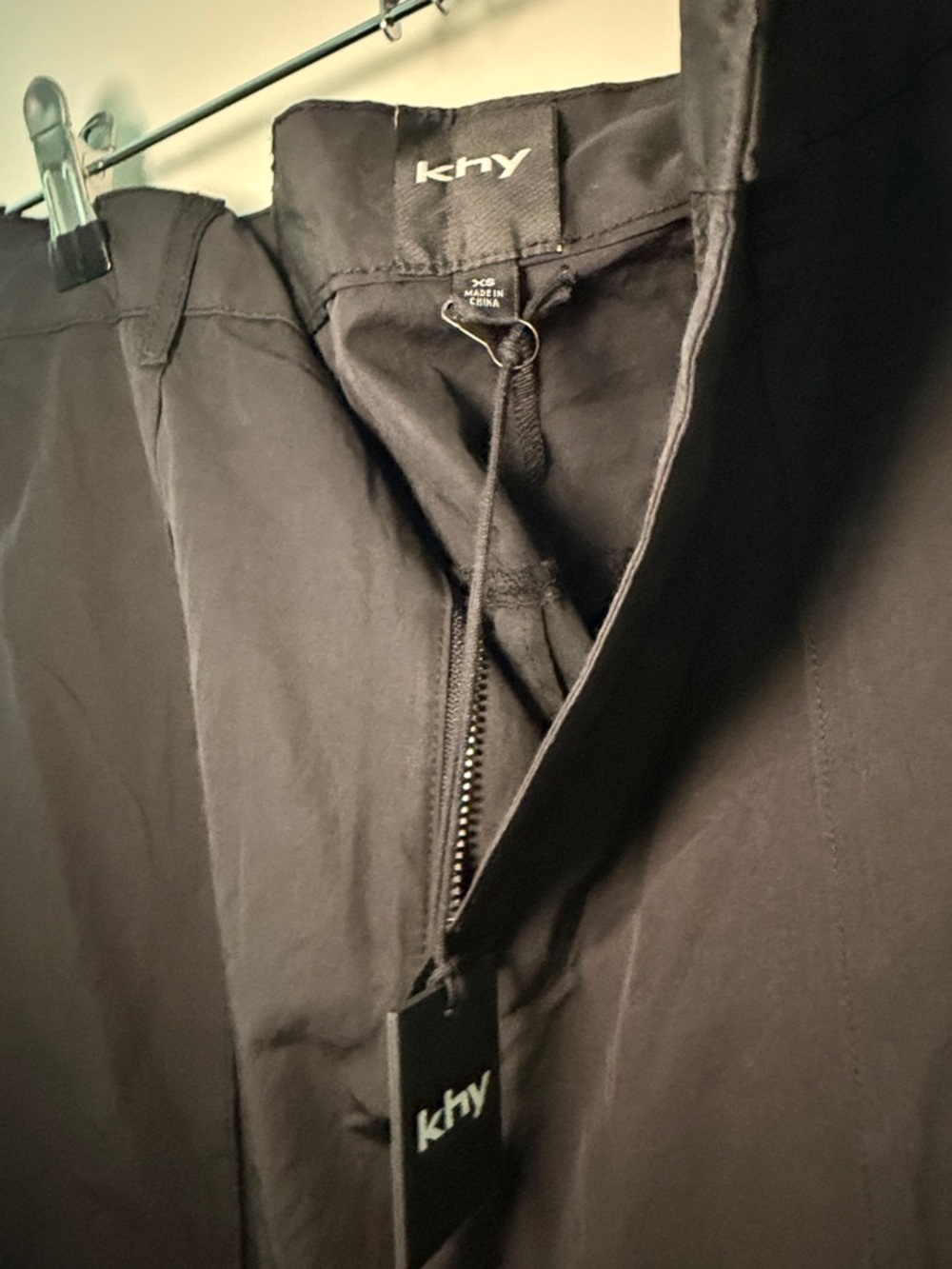 KHY brand black cargo pants - Picture 3 of 5